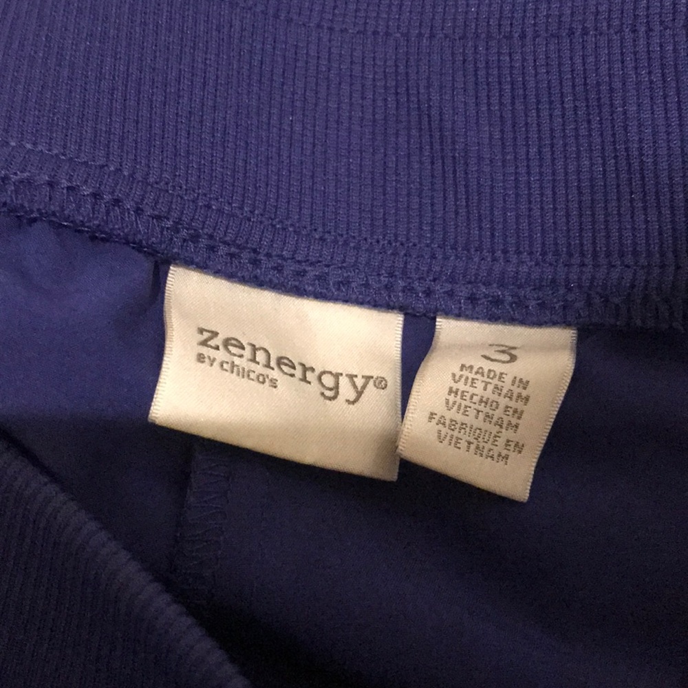 NWOT Chico’s Indigo Pants - Picture 4 of 4